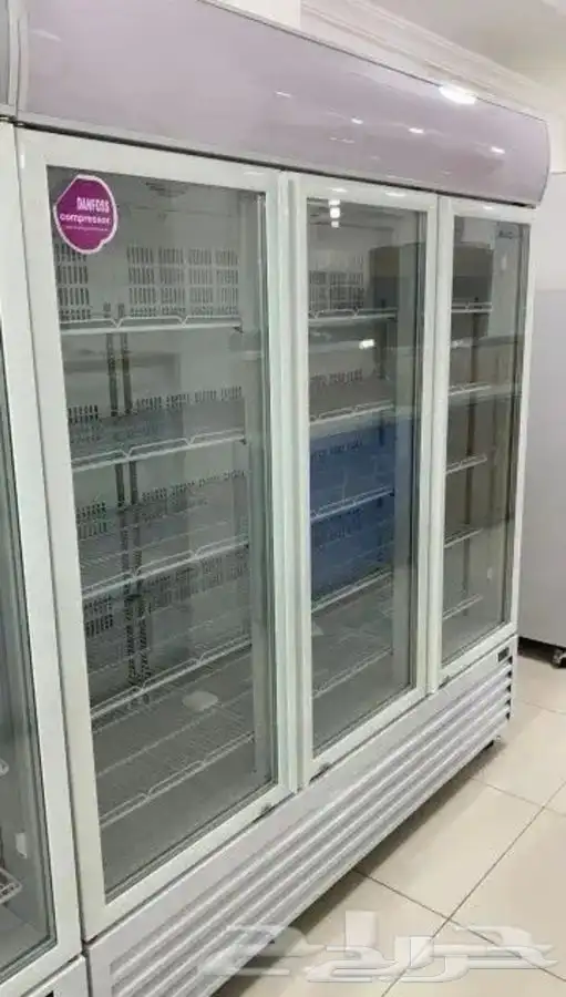 ثلاجات BANCOOL باب زجاج للدواجن والعصيرات والكباب 3