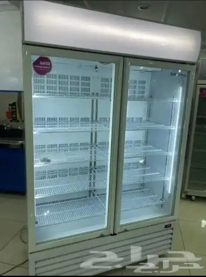 ثلاجات BANCOOL باب زجاج للدواجن والعصيرات والكباب 0