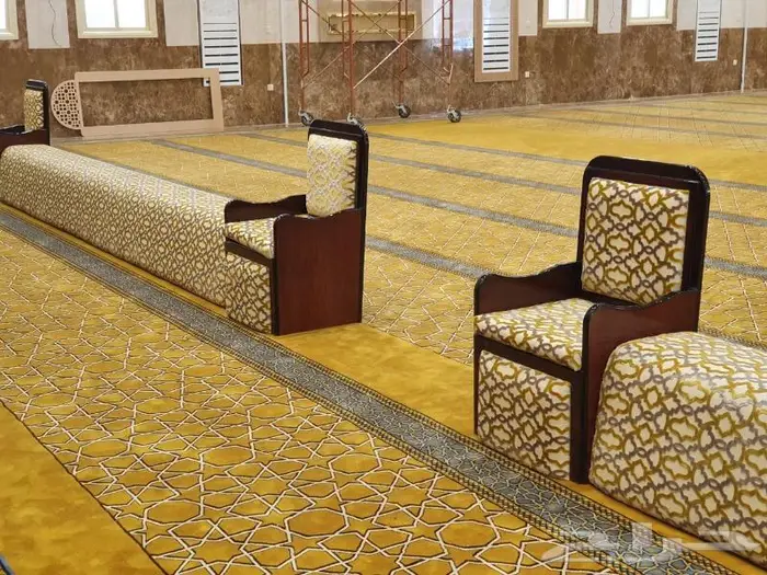 تكاية مساندظهر مساجد دواليب وحوامل مصاحف ديكورات مساجد 25