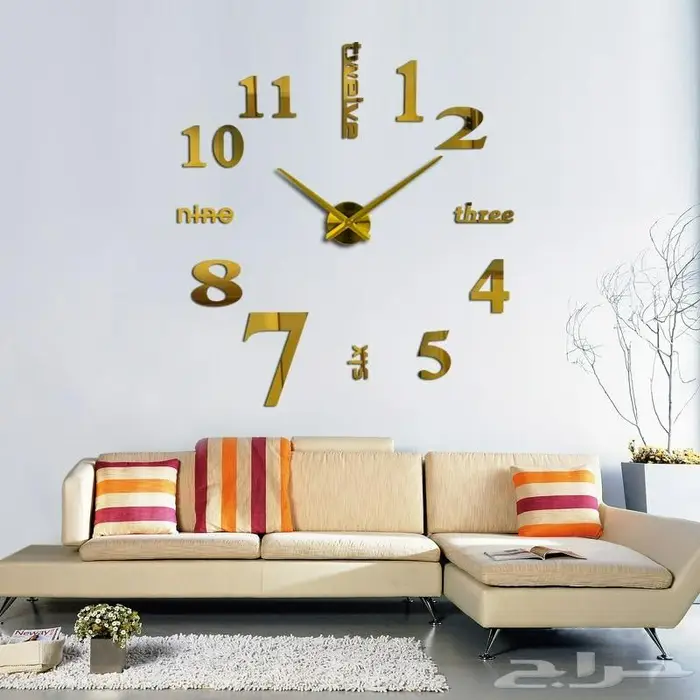ساعات حائط جميلة جدا وأنيقة 3D 22