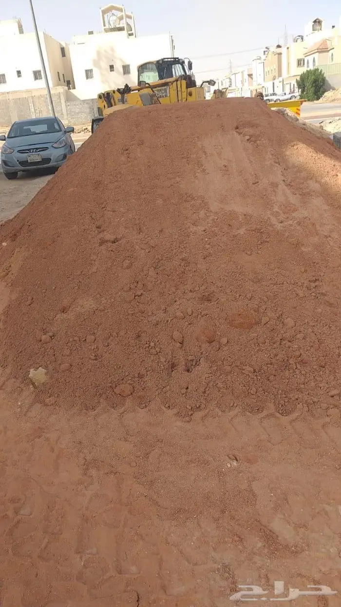 رمل دوسري زيروه بحص جميع انواع موادالبناء 3