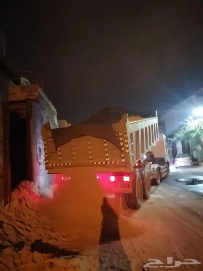 رمل دوسري زيروه بحص جميع انواع موادالبناء 15