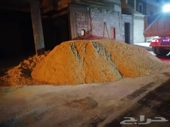 رمل دوسري زيروه بحص جميع انواع موادالبناء 14