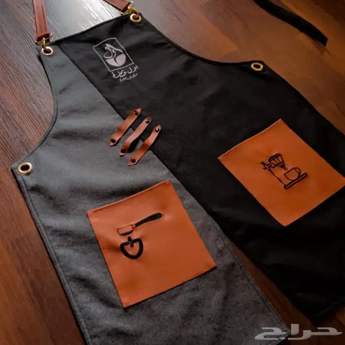 مريلة بشعارك ( تصميم خاص) قماش مقاوم للماء 10