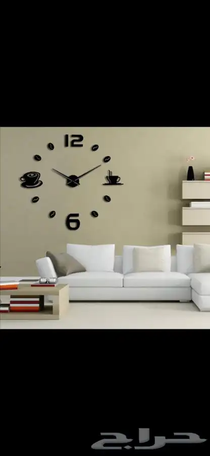 ساعات حائط 3D ( ديكورات داخلية) 46