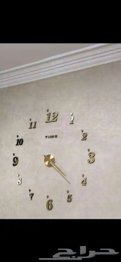 ساعات حائط 3D ( ديكورات داخلية) 9