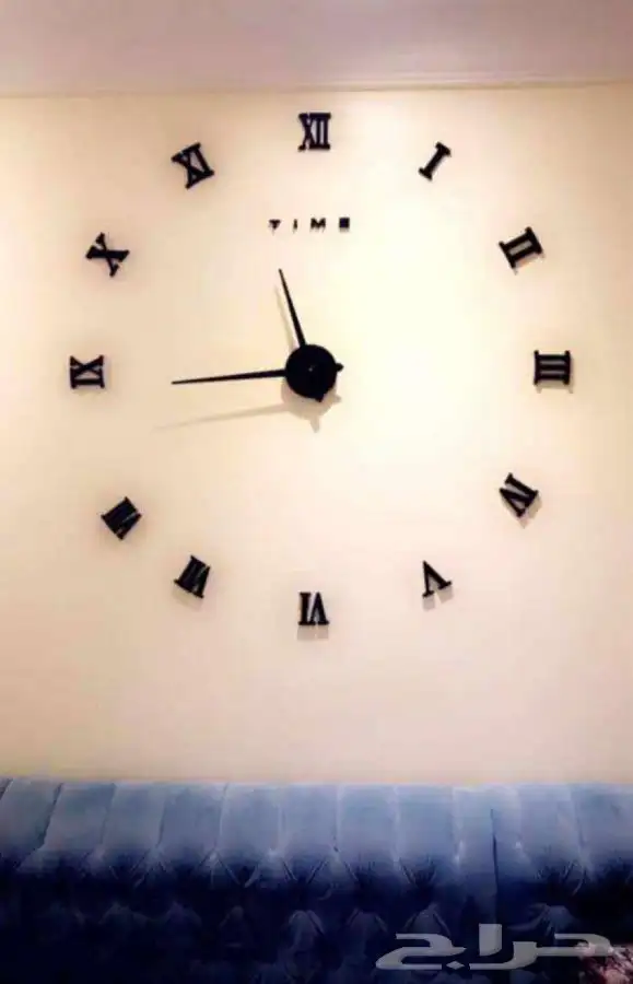 ساعات حائط 3D ( ديكورات داخلية) 4