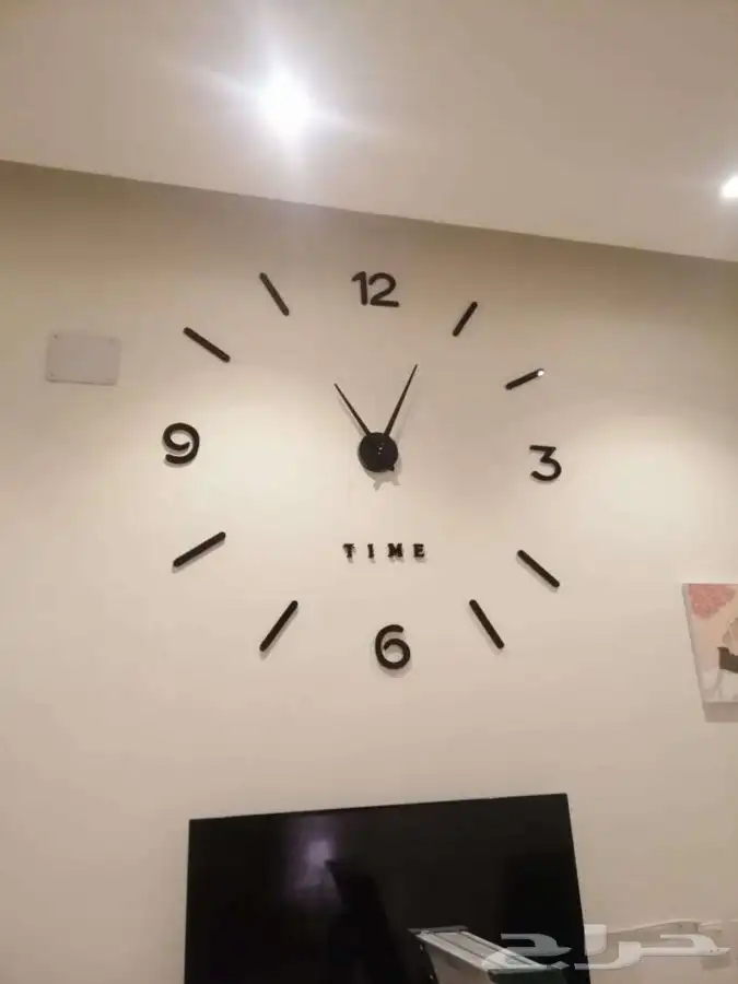 ساعات حائط 3D ( ديكورات داخلية) 2