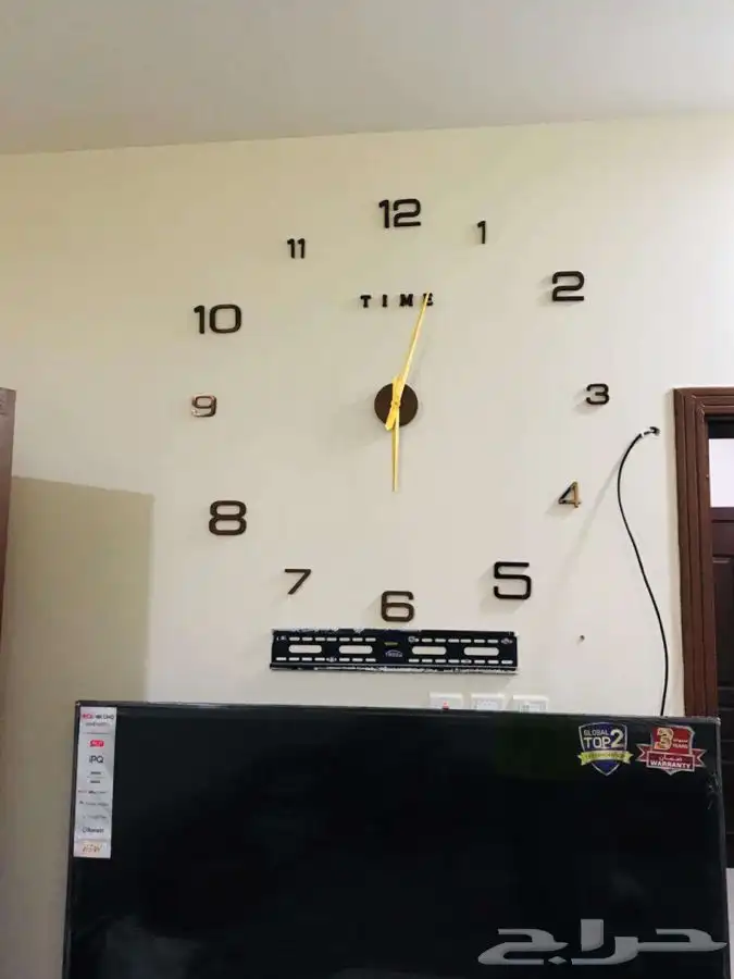 ساعات حائط 3D ( ديكورات داخلية) 15