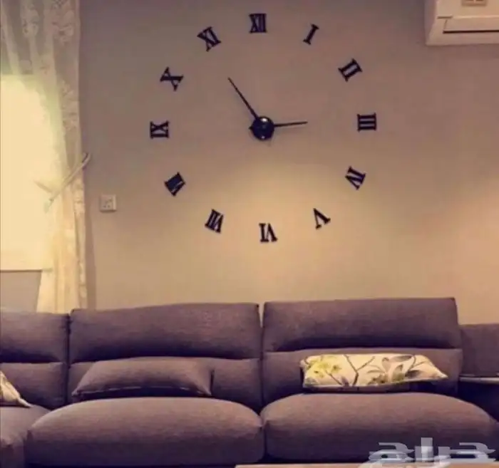 ساعات حائط 3D ( ديكورات داخلية) 11