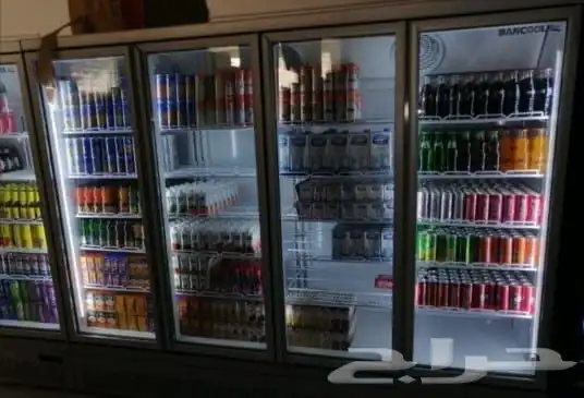ثلاجة عرض BANCOOL 4 باب - زجاج 4