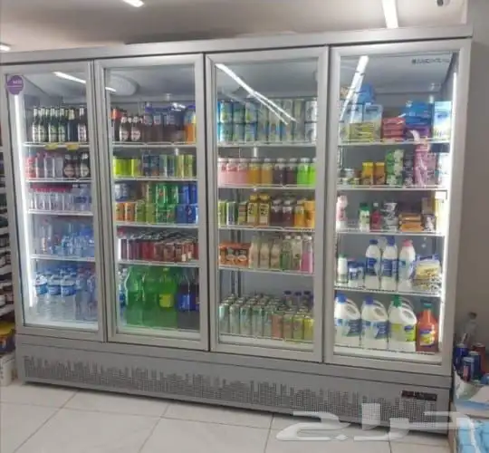ثلاجة عرض BANCOOL 4 باب - زجاج 2