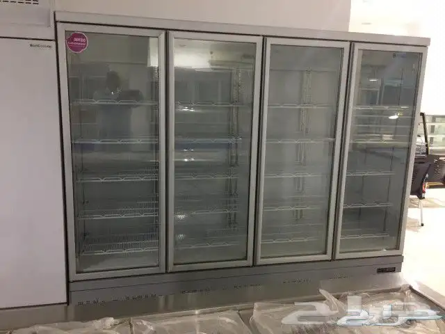 ثلاجة عرض BANCOOL 4 باب - زجاج 0