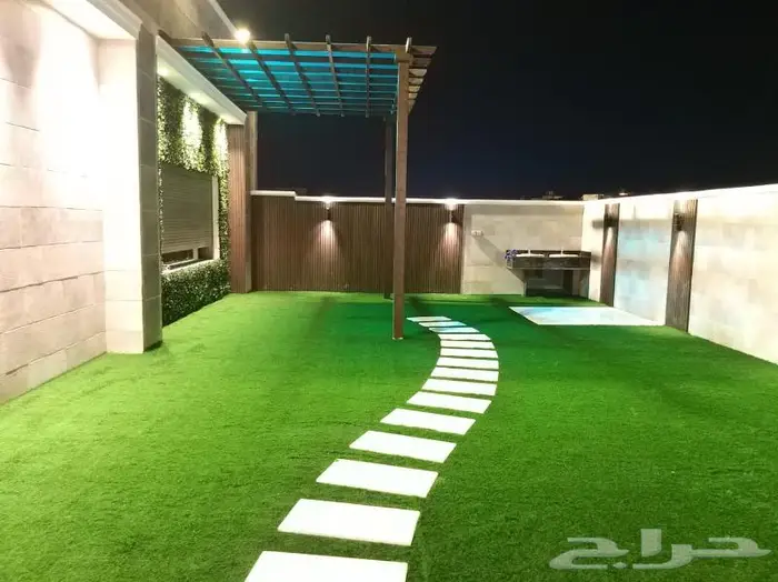 العشب الصناعي للملاعب والحدائق والارضيات المطاطية 12