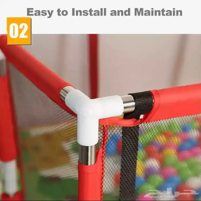 حباسة اطفال حجم كبير مع كور 3