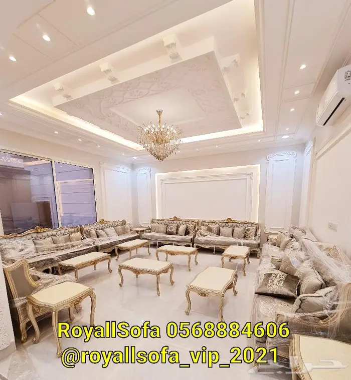 دلع منزلك بأجمل اطقم الكنب الكلاسيكية الملكية 4