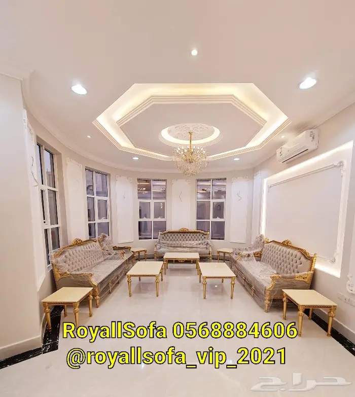 دلع منزلك بأجمل اطقم الكنب الكلاسيكية الملكية 5