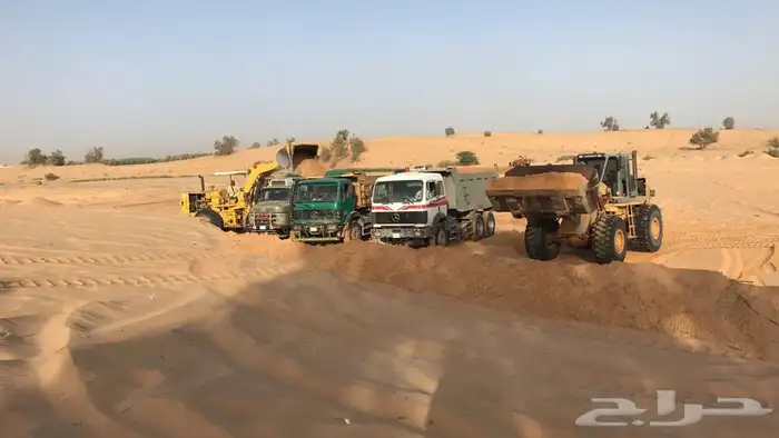 للاجار شياول وقلابات طين رمل خرسانه بطحا تليس 7