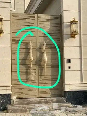 مسكات ابواب خارجية نحاس صب اصلي 5