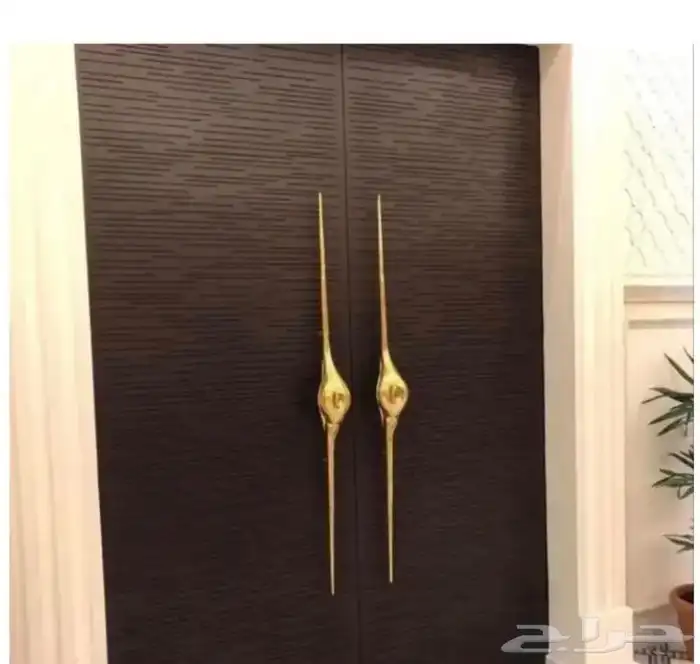 مسكات ابواب خارجية نحاس صب اصلي 4
