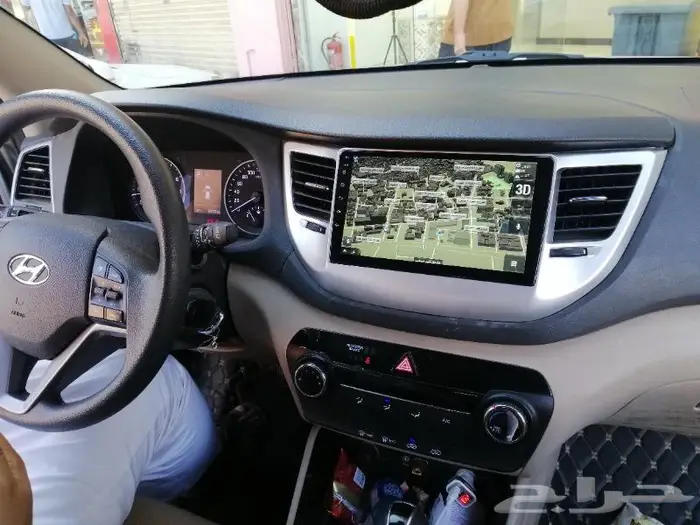 شاشه توسان 2016_2018نظام اندرويد شاشات سيارات 6