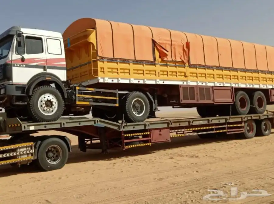 لوبد سطحه كبيره نقل معدات نقل كرفانات 0