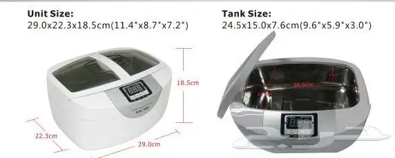 ultra sonic cleaner مكنة تنظيف بالموجات فوق الصوتية 1
