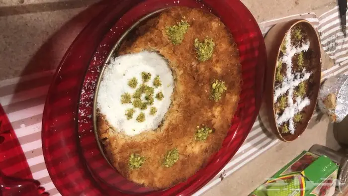 سمبوسة لقيمات كنافة ورق عنب كبة 4