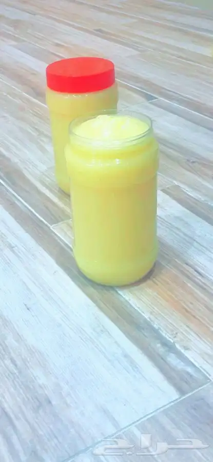 سمن معزا ابيض 2