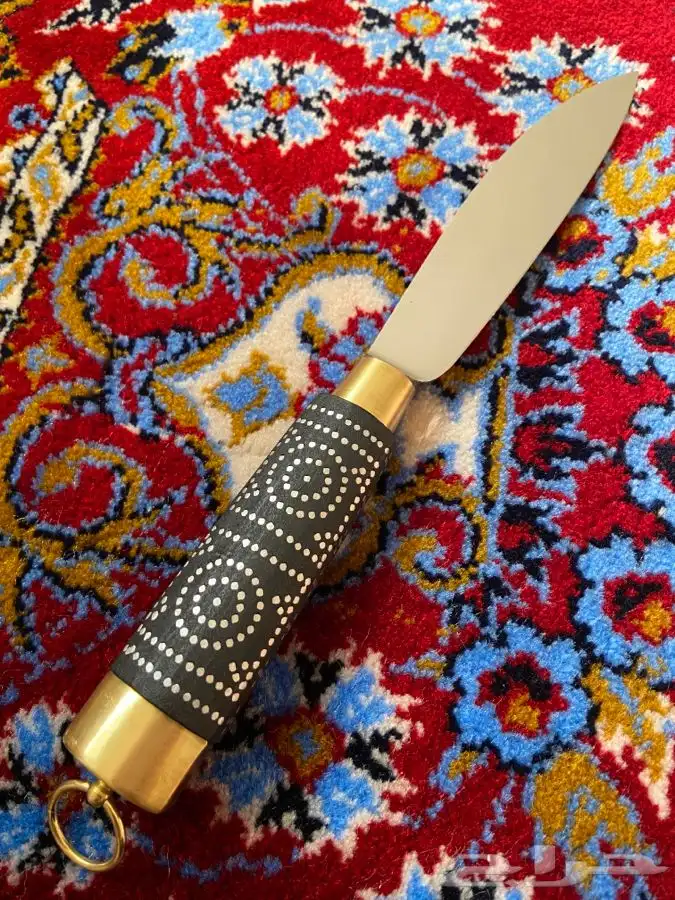 سكين أم شوكة ألمانية ( أم حلقة ) مرشومة . 3