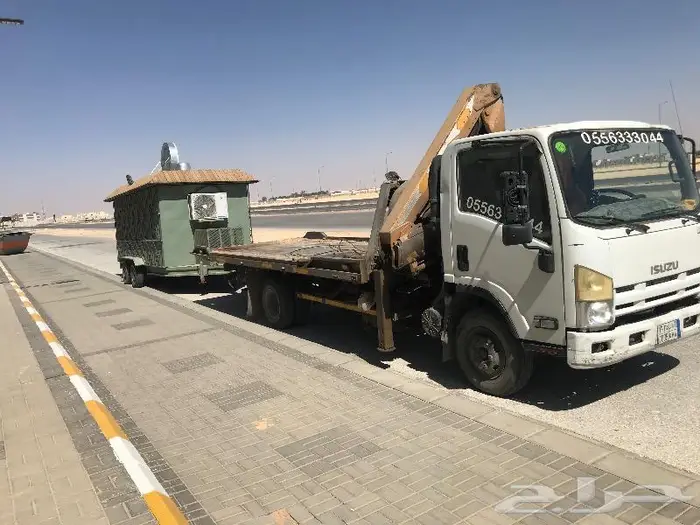 سطحه هدروليك مع ونش نقل وسحب عربات 0
