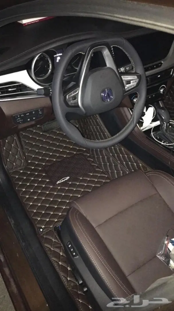 ارضيات جلد فاخره للسيارات  13