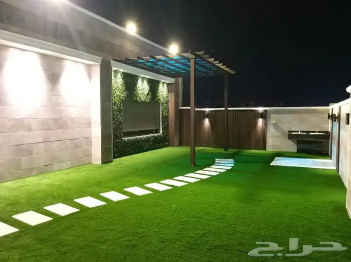 ارضيات مطاطيه وعشب ملاعب وعشب جداري وارضي 4