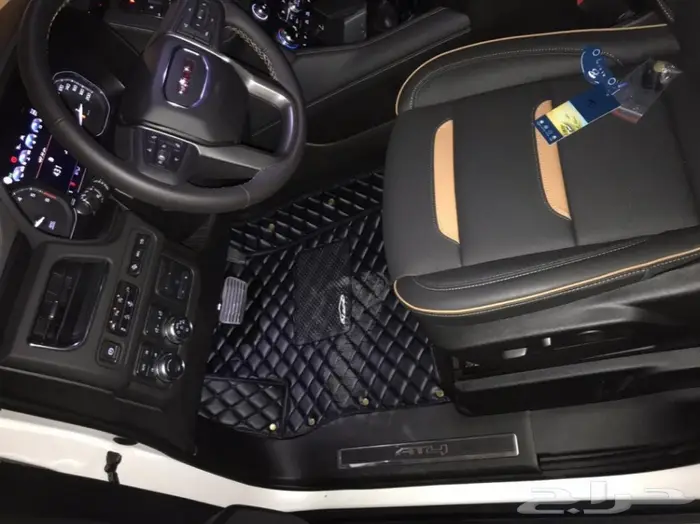 ارضيات جلد فاخره للسيارات  5