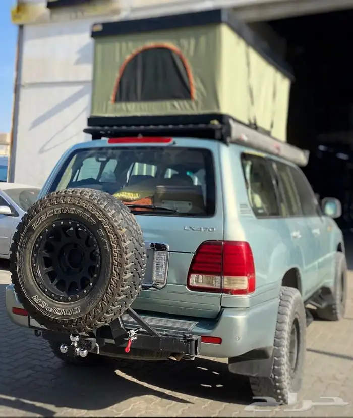 حامل استبنه حامل اسبير لاندكروزر 6