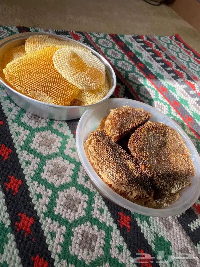 عسل سمر طلح مع سدر شمع وصافي 5