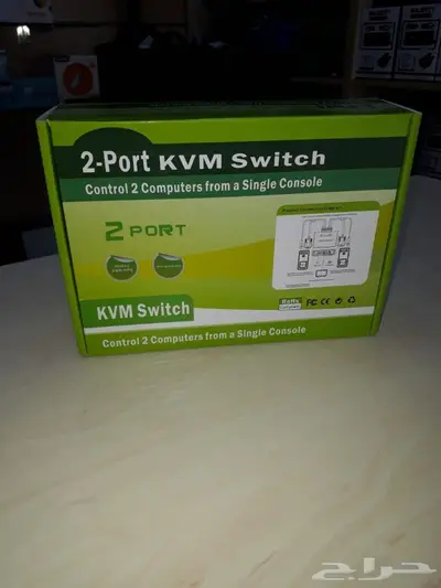 KVM موزع اتش دي ام اي لتشغيل جهازين على شاشة 0