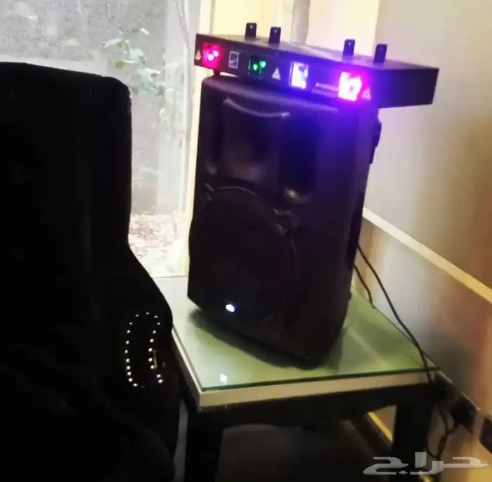 تاجير ليزر بخار استيج سماعات بارتي بار 0504487897 6