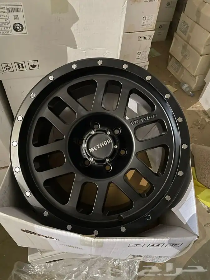  جنوط ميثود 6 مسمار مقاس 17  كوبي ون 2