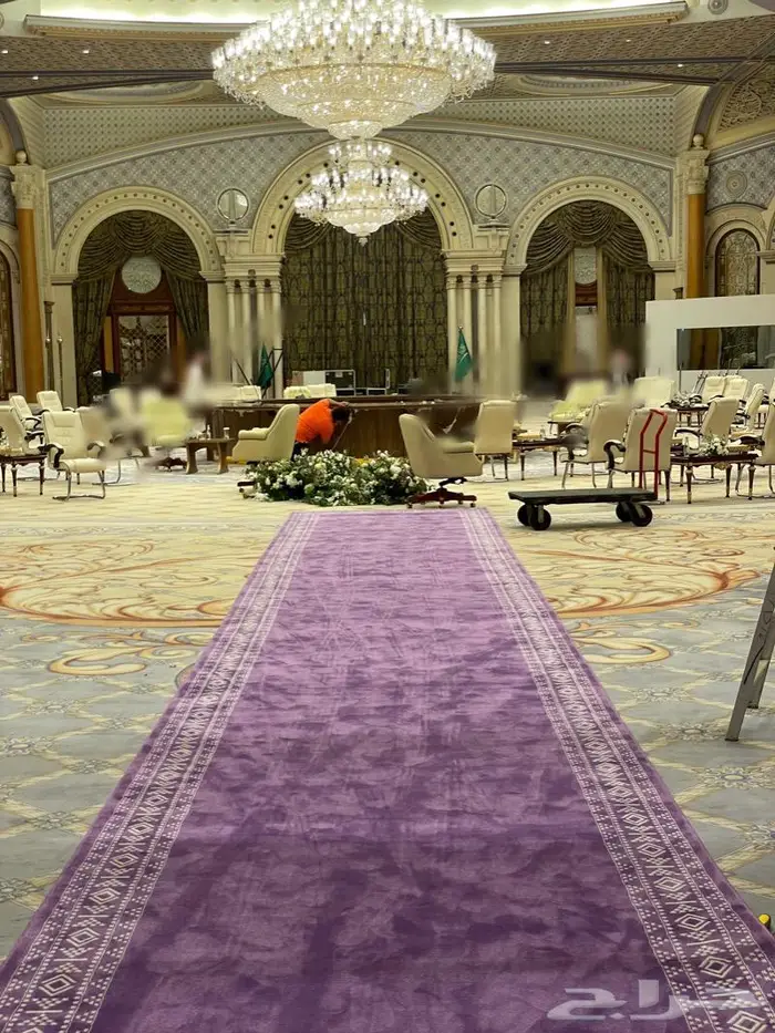 تأجير سجاد الخزامى - سجاد مراسم الاستقبال 24
