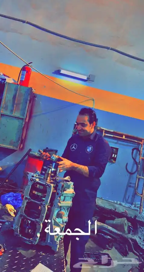 ورشه عزم الابداع لصيانه السيارات 7