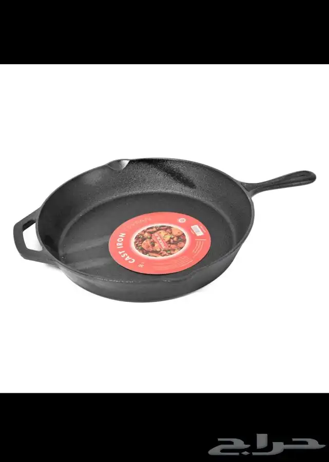 مقلاة حديد زهر متوفر اللحق العرض 0