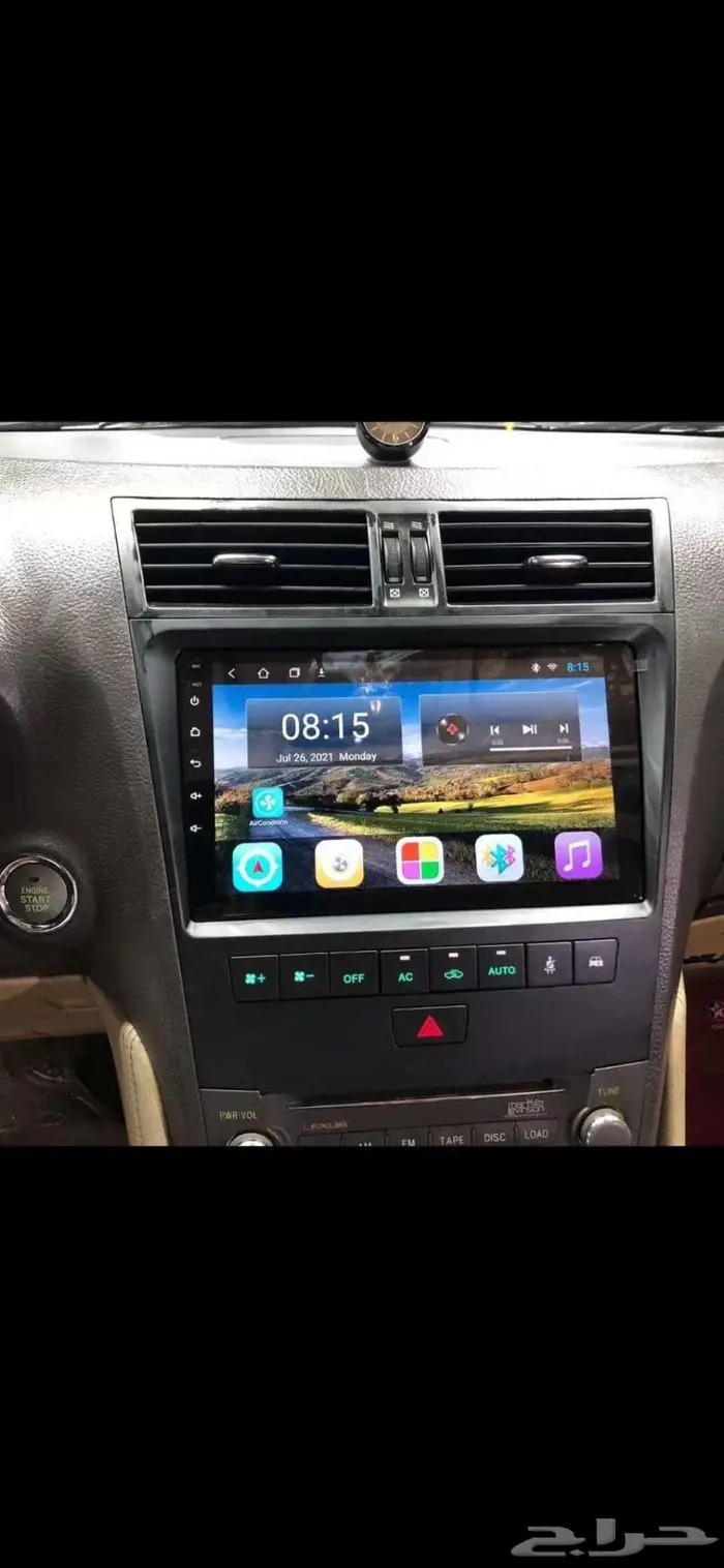 شاشه لكزس جي اس LEXUS GS300 250_340 اندرويد 9