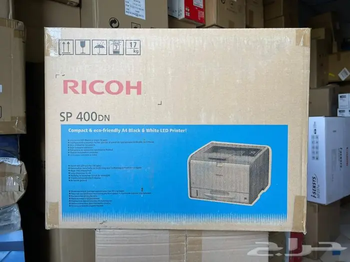 عرض يوم الوطني طابعة ابيض و أسود A4 جديده عرض خاص SP 400DN 7