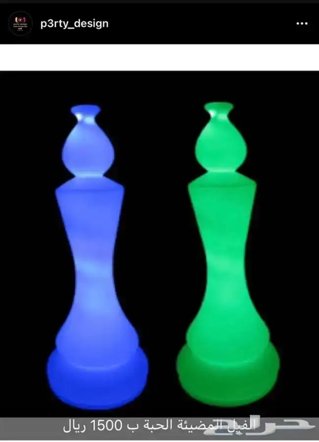 اثاث مضيئ للبيع جملة بارتي ديزاين 5