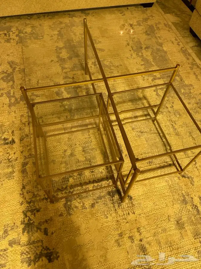 طاولة قهوة وسط مع طاولتين خدمة 5