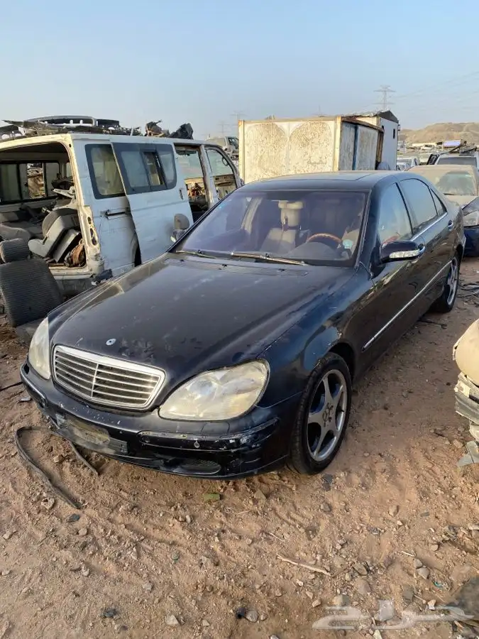 قطع غيار تشليح مرسيدس S500 فياقرا 2002 3