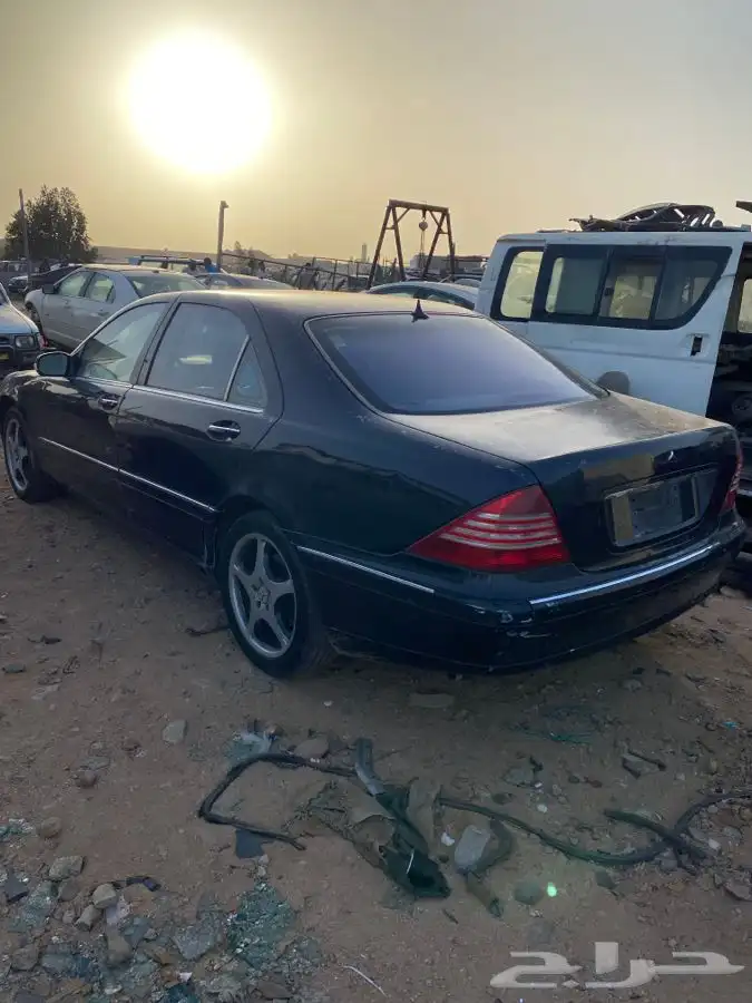 قطع غيار تشليح مرسيدس S500 فياقرا 2002 6
