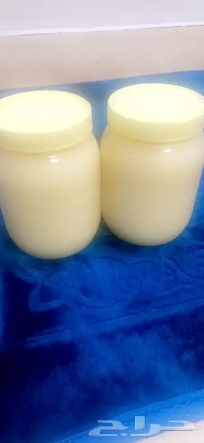 سمن معزا وزبده معزا بيضاء 0