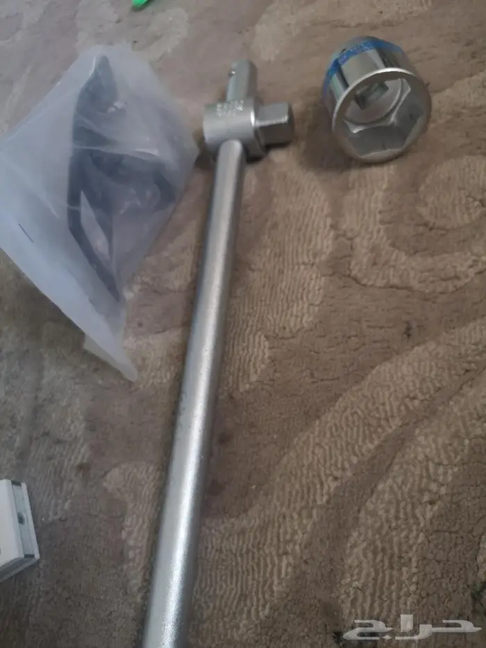 يد حبة ألماني مع حبات مقاس 41و42 ومفتاح ستيل كفرات 0